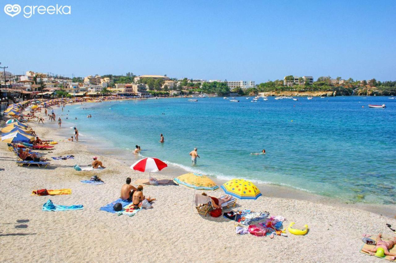 Elio A 1Bdr Apt With Garden 1 Min From The Beach By Hospi Ηράκλειο Κρήτης Εξωτερικό φωτογραφία